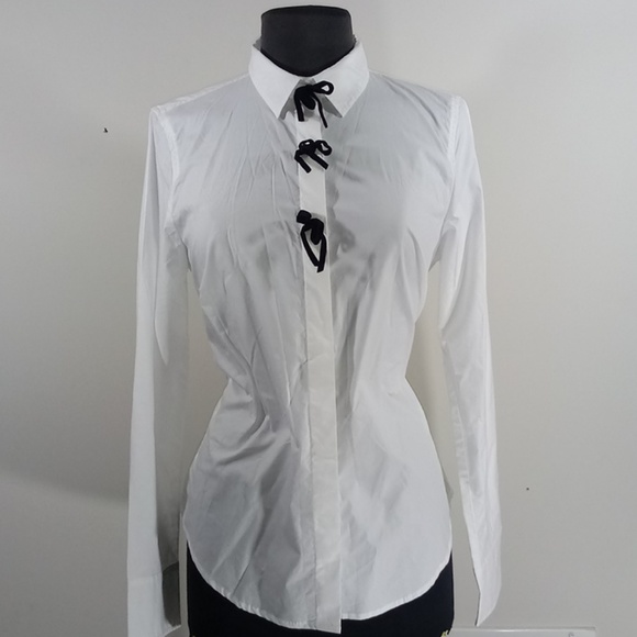 J Crew white long sleeve button down - Picture 1 of 1